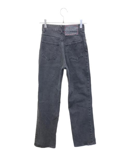 R.H.Vintage（ロンハーマン・ヴィンテージ）R.H.Vintage (ロンハーマン・ヴィンテージ) ハイウエストデニム　3210600342 ブラック サイズ:W23の古着・服飾アイテム