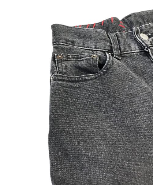 R.H.Vintage（ロンハーマン・ヴィンテージ）R.H.Vintage (ロンハーマン・ヴィンテージ) ハイウエストデニム　3210600342 ブラック サイズ:W23の古着・服飾アイテム