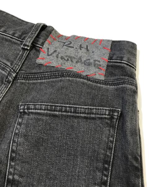 R.H.Vintage（ロンハーマン・ヴィンテージ）R.H.Vintage (ロンハーマン・ヴィンテージ) ハイウエストデニム　3210600342 ブラック サイズ:W23の古着・服飾アイテム