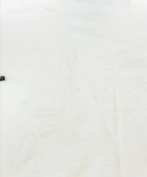 Maison Margiela（メゾンマルジェラ）Maison Margiela (メゾンマルジェラ) コットンジャージークルーネックS/Sロゴカットソー　S30GC0701 S22816 ホワイト サイズ:52の古着・服飾アイテム