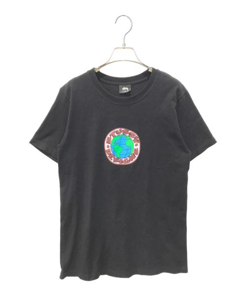stussy（ステューシー）stussy (ステューシー) Tシャツ ブラック サイズ:Sの古着・服飾アイテム