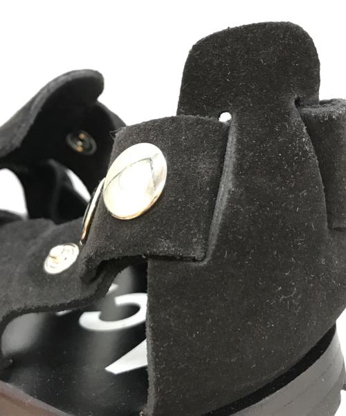 Acne studios（アクネ ストゥディオス）ACNE STUDIOS (アクネ ストゥディオス) サンダル ブラック サイズ:38の古着・服飾アイテム