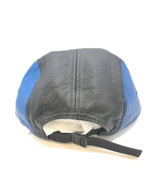 SUPREME（シュプリーム）Supreme (シュプリーム) Leather Suede 5 Panel Box LOgo Camp Jet Cap hat マルチカラー サイズ:表記無しの古着・服飾アイテム