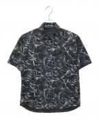 WHITE MOUNTAINEERINGホワイトマウンテ二アニング）の古着「半袖シャツ　BK1671101」｜ブラック