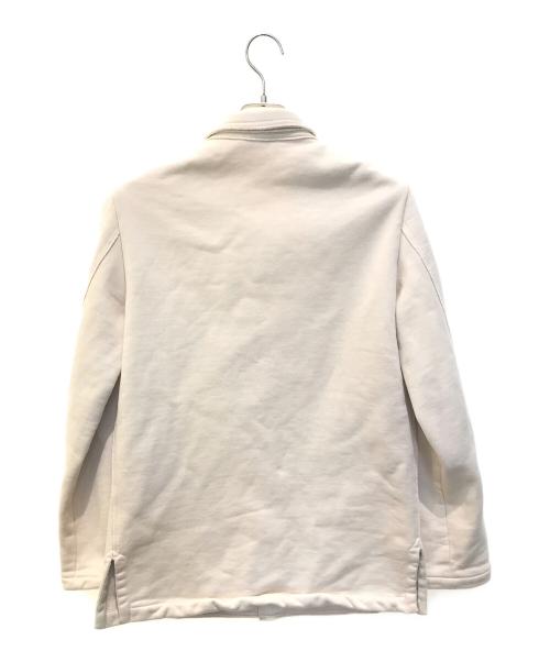 45R（フォーティファイブ・アール）45R (フォーティファイブ・アール) 裏毛スウェットジャケット アイボリー サイズ:3の古着・服飾アイテム