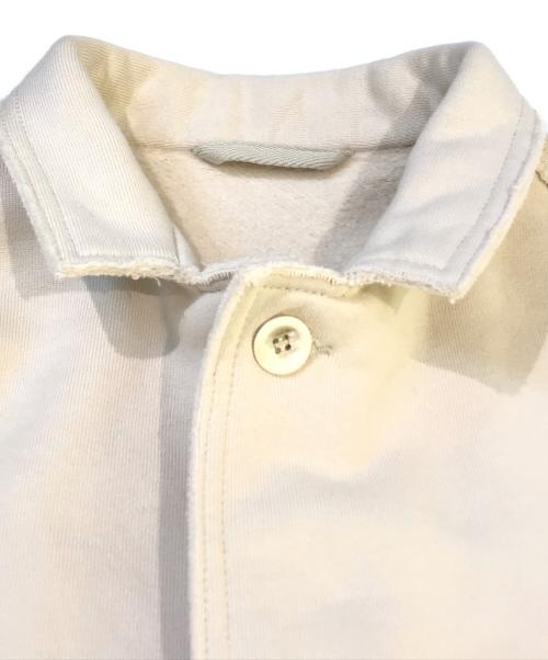 45R（フォーティファイブ・アール）45R (フォーティファイブ・アール) 裏毛スウェットジャケット アイボリー サイズ:3の古着・服飾アイテム