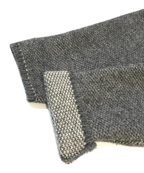 LARDINI（ラルディーニ）LARDINI (ラルディーニ) ニットジャケット　JFLJM02 グレー サイズ:Mの古着・服飾アイテム