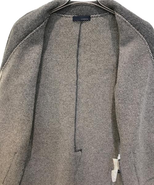 LARDINI（ラルディーニ）LARDINI (ラルディーニ) ニットジャケット　JFLJM02 グレー サイズ:Mの古着・服飾アイテム