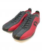 negroniネグローニ）の古着「ドライビングシューズ　15944」｜レッド×ブラック