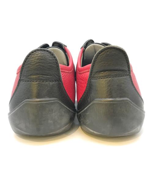negroni（ネグローニ）NEGRONI (ネグローニ) ドライビングシューズ　15944 レッド×ブラック サイズ:25の古着・服飾アイテム