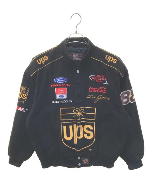 JH Design（ジェイエイチデザイン）JH DESIGN (ジェイエイチデザイン) レーシングジャケット ブラック サイズ:Lの古着・服飾アイテム