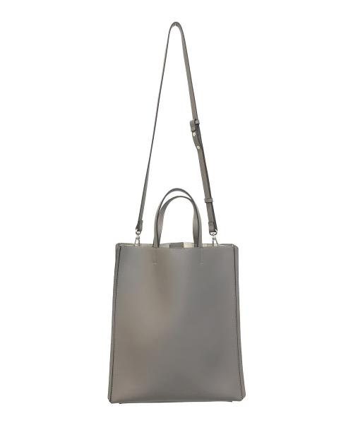 UNITED ARROWS TOKYO（ユナイテッドアローズトウキョウ）UNITED ARROWS TOKYO (ユナイテッドアローズトウキョウ) パーティショントートバッグ グレーの古着・服飾アイテム