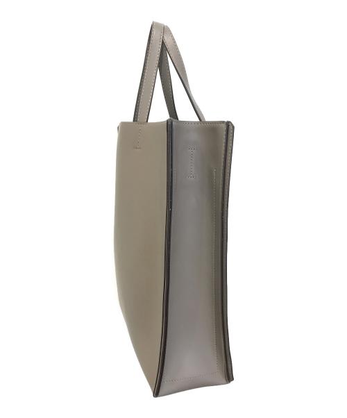 UNITED ARROWS TOKYO（ユナイテッドアローズトウキョウ）UNITED ARROWS TOKYO (ユナイテッドアローズトウキョウ) パーティショントートバッグ グレーの古着・服飾アイテム