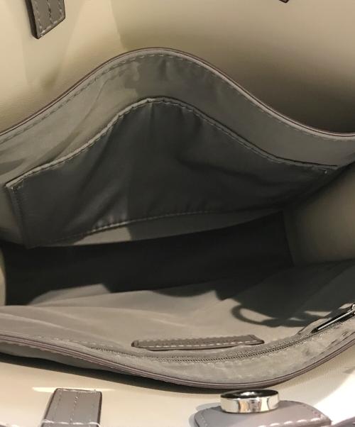 UNITED ARROWS TOKYO（ユナイテッドアローズトウキョウ）UNITED ARROWS TOKYO (ユナイテッドアローズトウキョウ) パーティショントートバッグ グレーの古着・服飾アイテム