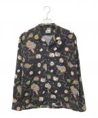 Schottショット）の古着「オープンカラーカジノシャツ　3115078」｜ブラック