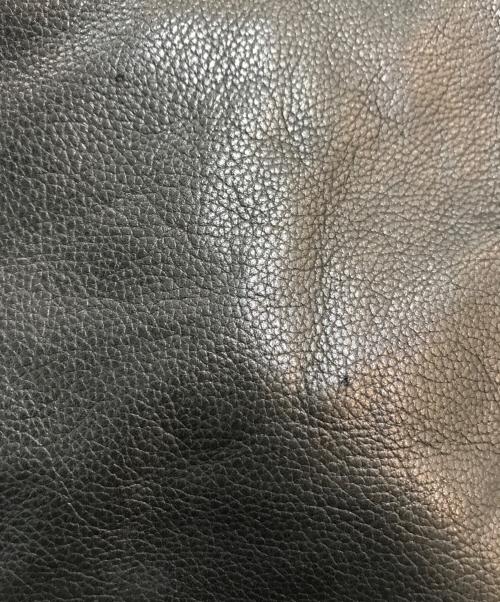 COMOLI（コモリ）COMOLI (コモリ) LEATHER SHAWL COLLAR COAT ブラック サイズ:2の古着・服飾アイテム