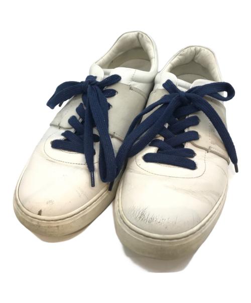 Salvatore Ferragamo（サルヴァトーレ フェラガモ）Salvatore Ferragamo (サルヴァトーレ フェラガモ) スニーカー ホワイト サイズ:7の古着・服飾アイテム