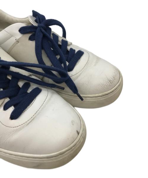 Salvatore Ferragamo（サルヴァトーレ フェラガモ）Salvatore Ferragamo (サルヴァトーレ フェラガモ) スニーカー ホワイト サイズ:7の古着・服飾アイテム