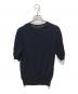 JENNE (ジェンヌ) ベーシッククルーネックニット ネイビー サイズ:L：4000円
