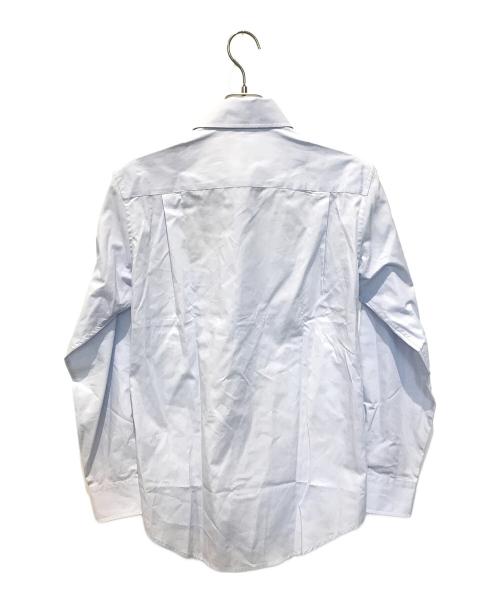 Vivienne Westwood man（ヴィヴィアン ウェストウッド マン）Vivienne Westwood man (ヴィヴィアン ウェストウッド マン) REDOUTE ROSE ピンホールカラーシャツ　149040 スカイブルー サイズ:46の古着・服飾アイテム