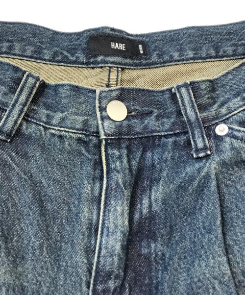 HARE（ハレ）HARE (ハレ) ジップデニムパンツ　HA010177TO インディゴ サイズ:MEDIUMの古着・服飾アイテム