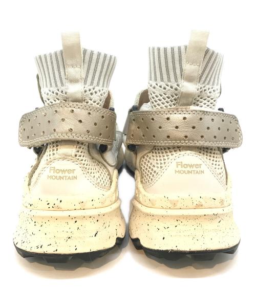 Flower MOUNTAIN（フラワーマウンテン）flower mountain (フラワーマウンテン) スニーカー　FM28005 ホワイト サイズ:27.5の古着・服飾アイテム