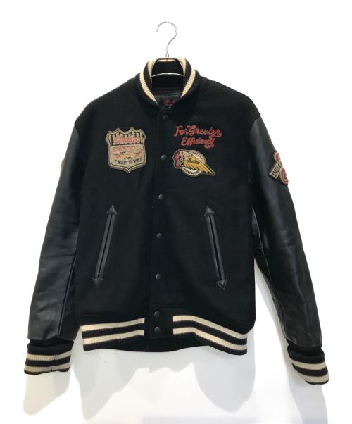 INDIAN MOTORCYCLE（インディアンモーターサイクル）INDIAN MOTORCYCLE (インディアンモーターサイクル) スタジャン ブラック サイズ:XLの古着・服飾アイテム