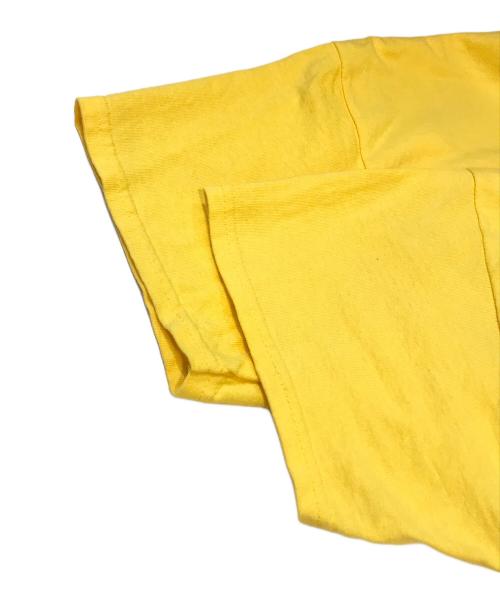 rap attack（ラップアタック）rap attack (ラップアタック) Tシャツ イエロー サイズ:Lの古着・服飾アイテム