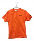 Champion×FOR THE HOMIESチャンピオン×フォー ザ ホーミーズ）の古着「プリントTシャツ」｜オレンジ