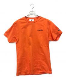 Champion×FOR THE HOMIES（チャンピオン×フォー ザ ホーミーズ）の古着「プリントTシャツ」｜オレンジ