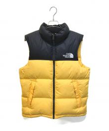 THE NORTH FACE（ザ ノース フェイス）の古着「ダウンベスト　NF0A35EA」｜イエロー