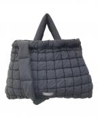 MAISON SPECIALメゾンスペシャル）の古着「Shirring Big Tote Bag」｜ブラック