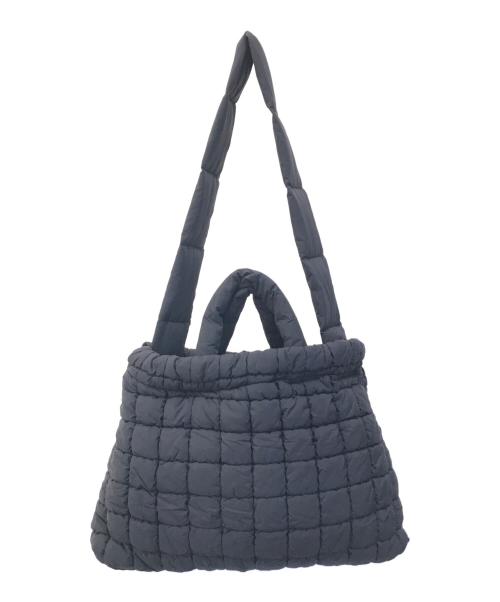 MAISON SPECIAL（メゾンスペシャル）MAISON SPECIAL (メゾンスペシャル) Shirring Big Tote Bag ブラックの古着・服飾アイテム