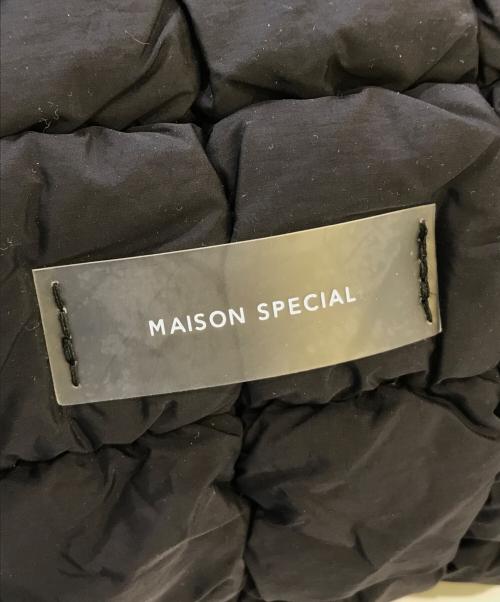 MAISON SPECIAL（メゾンスペシャル）MAISON SPECIAL (メゾンスペシャル) Shirring Big Tote Bag ブラックの古着・服飾アイテム
