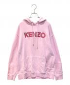 KENZOケンゾー）の古着「プルオーバーパーカー　F962SW761962」｜ピンク
