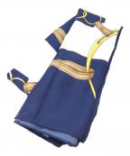 CELINEセリーヌ）の古着「スカーフ」｜ネイビー