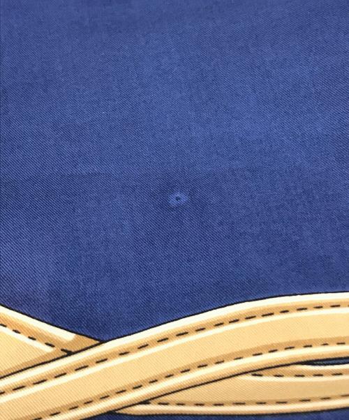 CELINE（セリーヌ）CELINE (セリーヌ) スカーフ ネイビーの古着・服飾アイテム