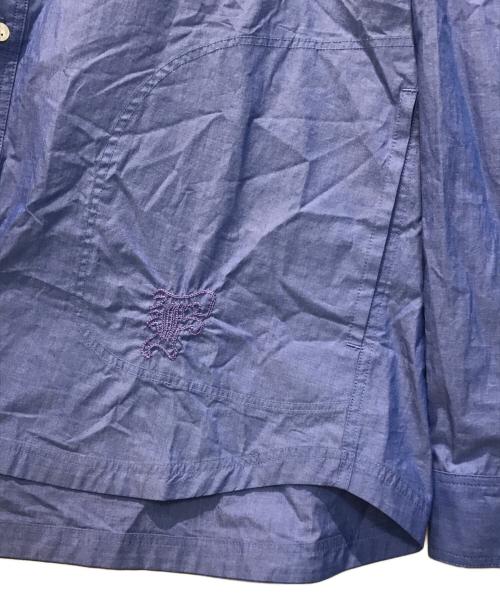 FACETASM（ファセッタズム）FACETASM (ファセッタズム) HOODED SHIRT　NAT-SH-M02 スカイブルー サイズ:4の古着・服飾アイテム