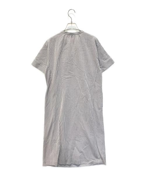 J.PRESS（ジェイプレス）J.PRESS (ジェイプレス) サッカージャージー ワンピース　7101915 ホワイト サイズ:9 未使用品の古着・服飾アイテム