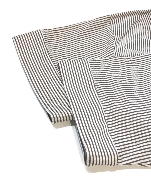 J.PRESS（ジェイプレス）J.PRESS (ジェイプレス) サッカージャージー ワンピース　7101915 ホワイト サイズ:9 未使用品の古着・服飾アイテム