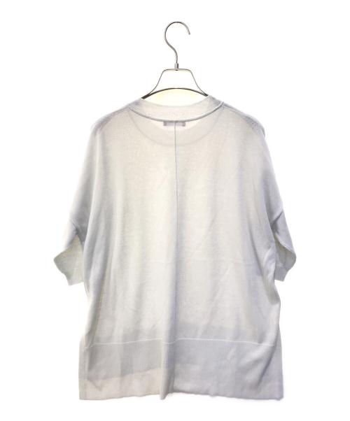 theory luxe（セオリーリュクス）theory luxe (セオリーリュクス) 半袖ニット　03-4201703-014-038 アイボリー サイズ:38の古着・服飾アイテム