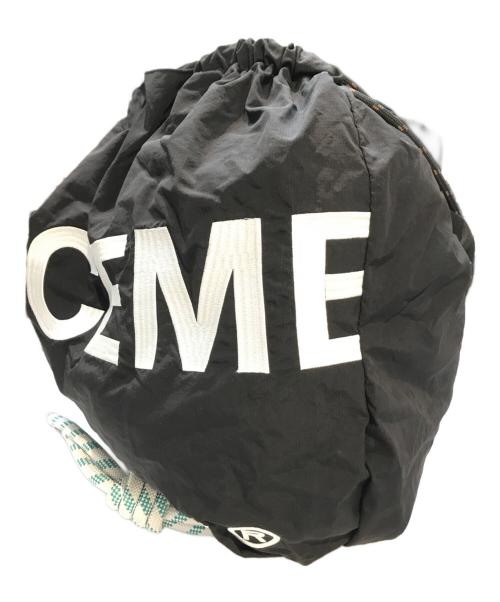 decembermay（ディセンバーメイ）DECEMBERMAY (ディセンバーメイ) ナップサック ブラックの古着・服飾アイテム