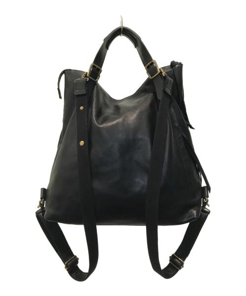 LESS（レス）LESS (レス) 3WAYリュック ブラックの古着・服飾アイテム