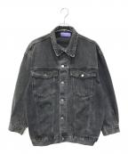 wee9sウィークス）の古着「perfect silhouette buddy denim jacket」｜ブラック