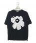 Marimekko Kioski（マリメッコキオスキ）の古着「花柄プリントTシャツ　52219-5-49779」｜ブラック