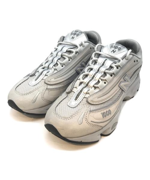 NEW BALANCE（ニューバランス）NEW BALANCE (ニューバランス) ローカットスニーカー グレー サイズ:24.5の古着・服飾アイテム