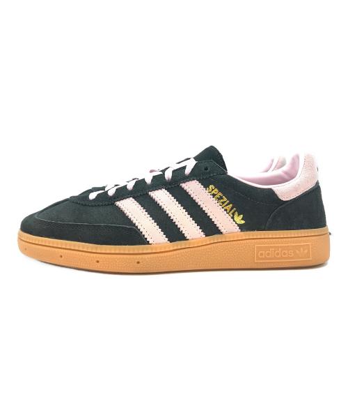 adidas（アディダス）adidas (アディダス) HANDBALL SPEZIAL W ブラック×ピンク サイズ:24の古着・服飾アイテム