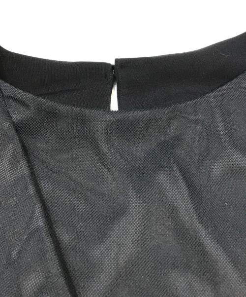 HIROKO BIS（ヒロコビス）HIROKO BIS (ヒロコビス) ジョイントレイヤードチュニック　RHBGU-17630　RHBGU-17630 ブラック サイズ:38の古着・服飾アイテム