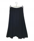 HIROKO KOSHINO TRUNKヒロココシノ トランク）の古着「マットストレッチリブパンツ　RSLEB-12330」｜ブラック