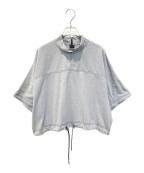 HIROKO KOSHINO TRUNKヒロココシノ トランク）の古着「TRYCOOLクロップド丈プルオーバー　RSKIW-31370」｜グレー